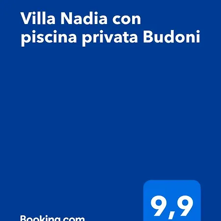 Nadia Con Piscina Privata Budoni *